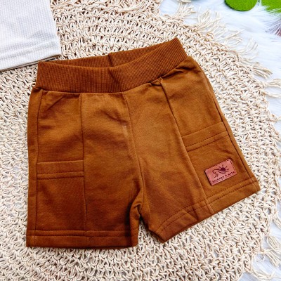  Conj. Camiseta Palm Beach e Bermuda - Areia e Marrom